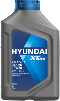 Моторное масло Hyundai XTeer XTeer Diesel D700 10W30 / 1011014 (1л)