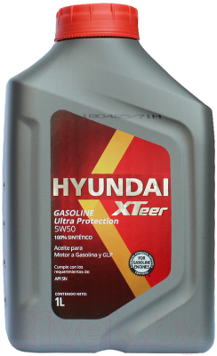 Моторное масло Hyundai XTeer XTeer Gasoline Ultra Protection 5W50 / 1011129 (1л)