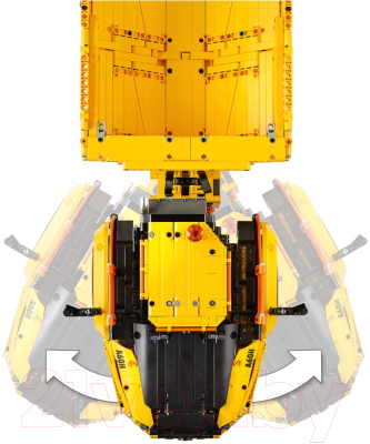 Конструктор Lego Technic Самосвал Volvo 6х6 / 42114