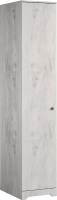 Шкаф-пенал Мебель-КМК 1Д Атланта 0741.3 (бетон пайн светлый) - 