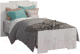 Односпальная кровать Мебель-КМК 900 Атланта 0741.17 (бетон пайн светлый) - 