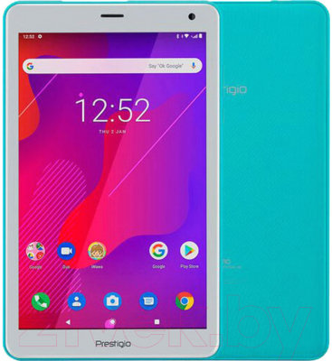 Планшет Prestigio Q Pro 8" 4G 16GB / PMT4238_4G_D_MT (мятный)