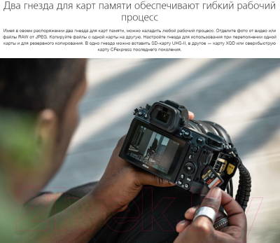 Беззеркальный фотоаппарат Nikon Z6 II + 24-70mm f/4 Kit