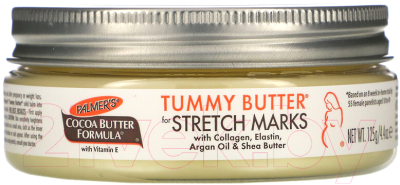 Косметическое масло для мам Palmers Tummy ButterJar твердое масло против растяжек (125мл)
