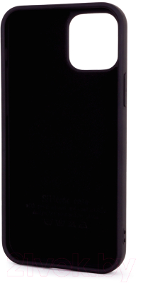 Чехол-накладка Case Cheap Liquid для iPhone 12 (черный)
