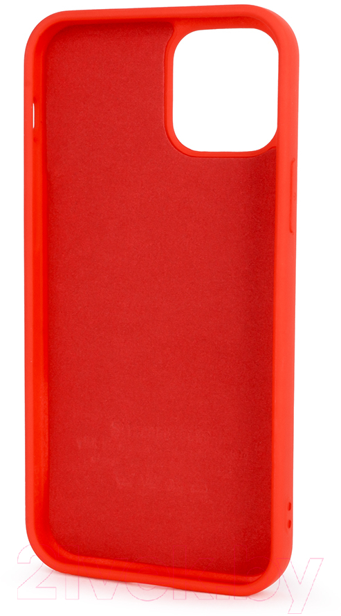 Чехол-накладка Case Cheap Liquid для iPhone 12 (красный) — фото 2