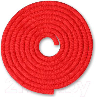 Скакалка для художественной гимнастики Indigo SM-123 (3м, красный)