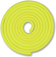 Скакалка для художественной гимнастики Indigo SM-123 (3м, лимонный) - 