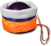 Чехол для гимнастического мяча Indigo SM-335 (оранжевый) - 