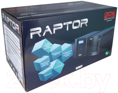 ИБП Powercom Raptor RPT-2000AP LCD