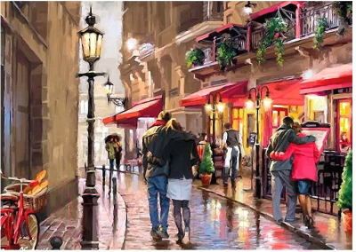 

Набор алмазной вышивки Darvish, Осенние объятия / DV-11514-7