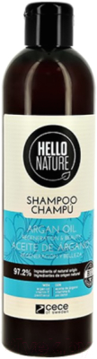 Шампунь для волос Hello Nature Argan Oil (300мл)