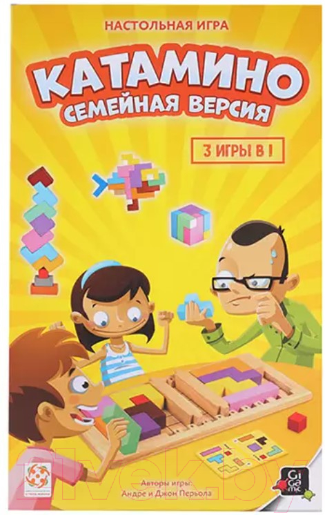 Игра-головоломка Gigamic Катамино. Семейная версия