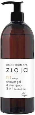 

Шампунь для волос Ziaja, Baltic Home Spa Fit Mango