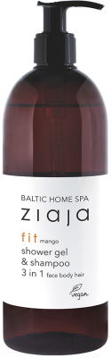Шампунь для волос Ziaja Baltic Home Spa Fit Mango (500мл)