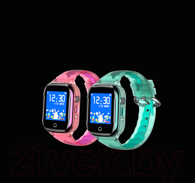 Умные часы детские Wonlex KT12Z/M08 (зеленый)