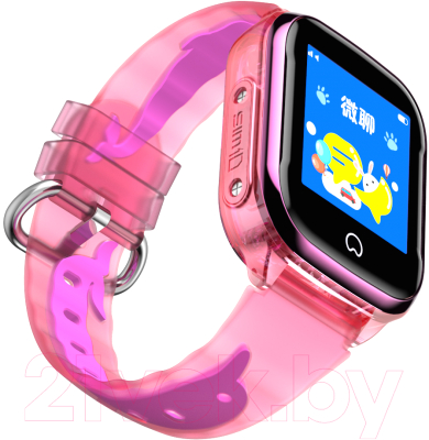 Умные часы детские Wonlex KT12Z/M08 (розовый)