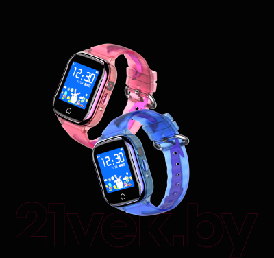 Умные часы детские Wonlex KT12Z/M08 (розовый)