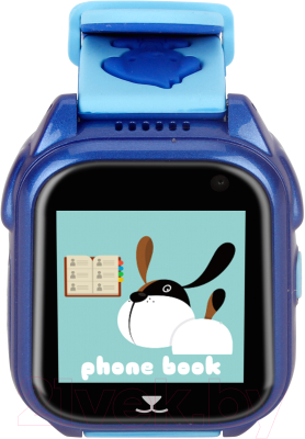 Умные часы детские Wonlex KT10Z/M06 (голубой)