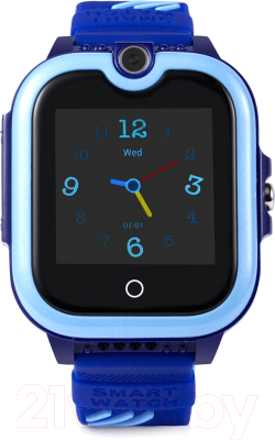 Умные часы детские Wonlex KT13 (голубой)