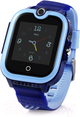 Умные часы детские Wonlex KT13 (голубой)