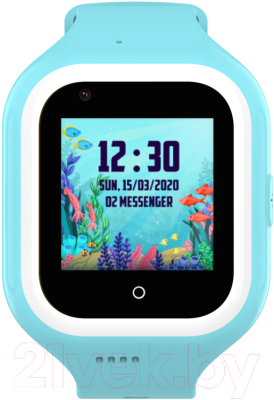 Умные часы детские Wonlex KT21 (голубой)