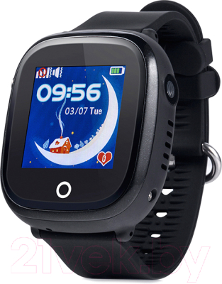 Умные часы детские Wonlex WiFi Dual Сamera GW400X (черный)