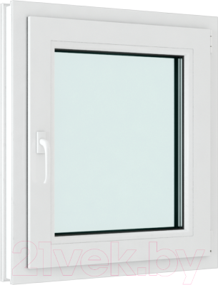 Окно ПВХ Brusbox Elementis Kale Поворотно-откидное правое 3 стекла (800x600x70)