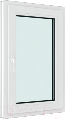 Окно ПВХ Brusbox Elementis Kale Поворотно-откидное правое 3 стекла (1300x800x70)