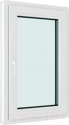Окно ПВХ Brusbox Elementis Kale Поворотно-откидное правое 3 стекла (1000x600x70)