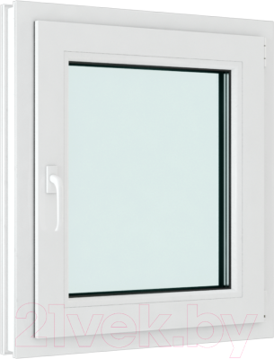 Окно ПВХ Brusbox Elementis Kale Поворотно-откидное правое 2 стекла (900x900x60)