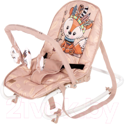 Детский шезлонг Lorelli Rock Star Beige Foxy / 10110132042