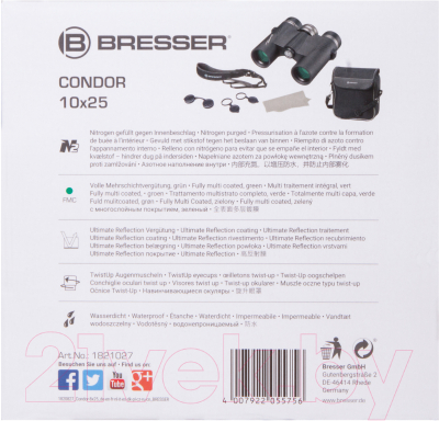 Бинокль Bresser Condor UR 10x25 / 73743