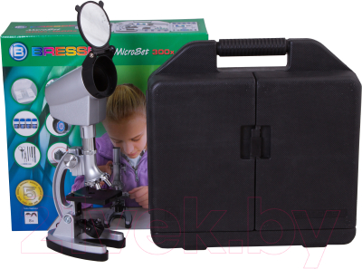 Микроскоп оптический Bresser Junior Biotar 300x-1200x / 70125 (кейс)