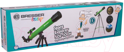 Телескоп Bresser Junior Space Explorer 45/600 AZ / 70130 (зеленый)