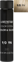 

Тонирующий гель для волос La Biosthetique, Color&Gloss Оксидативный 9/0