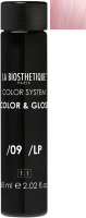 Тонирующий гель для волос La Biosthetique Color&Gloss Оксидативный /09 (60мл, розовый бриллиант) - 