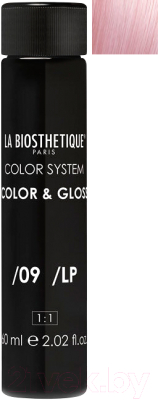 Тонирующий гель для волос La Biosthetique Color&Gloss Оксидативный /09 (60мл, розовый бриллиант)