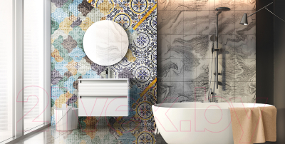 Изображение товара Тумба под умывальник Belux Севилья НП80-02 (1, белый глянцевый)