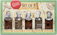 

Набор головоломок Professor Puzzle, Great Minds Set Of 5 / 531812