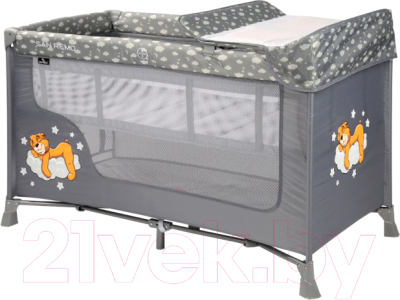 

Кровать-манеж Lorelli, San Remo 2 Grey Clouds / 10080522073