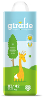 Подгузники детские Lovular Giraffe XL 13-18кг / 429196 (42шт) - 