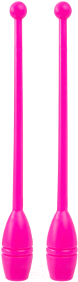 Булавы для художественной гимнастики Amely AC-01 (45см, розовый)