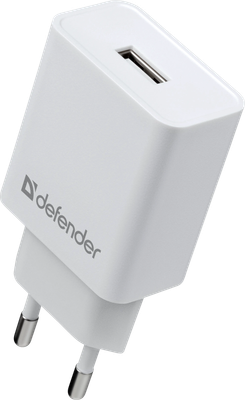 Адаптер питания сетевой Defender UPA-21 / 83571 (белый) - 