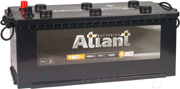 Автомобильный аккумулятор Atlant Black L+