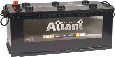 Автомобильный аккумулятор Atlant Black L+ (190 А/ч)