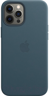 Чехол-накладка Apple Case With MagSafe для iPhone 12 Pro Max Baltic Blue / MHKK3