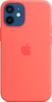 Чехол-накладка Apple Silicone Case With MagSafe для iPhone 12 Mini Pink Citrus/MHKP3 - 