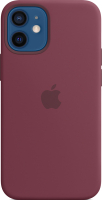 Чехол-накладка Apple Silicone Case With MagSafe для iPhone 12 Mini Plum / MHKQ3 - 