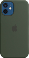 Чехол-накладка Apple Case With MagSafe для iPhone 12 Mini Cypress Green / MHKR3 - 